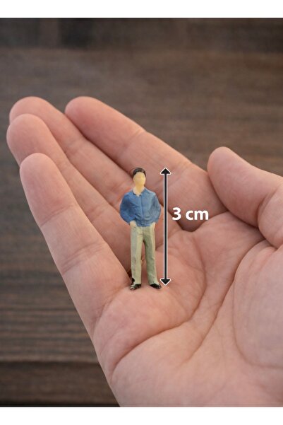 Yerli Tekli İnsan Figürü (Ayakta Erkek) Teraryum&Sukulent &Diorama& Minyatür ...