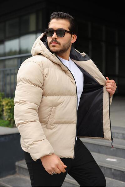 QUASAR Fashion New Season Winter Filled Men's Hooded Puffer Jacket