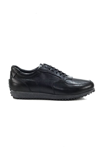 Yeşildaş Men's 100% Genuine Leather Lace-Up Orthopedic Sole Shoes