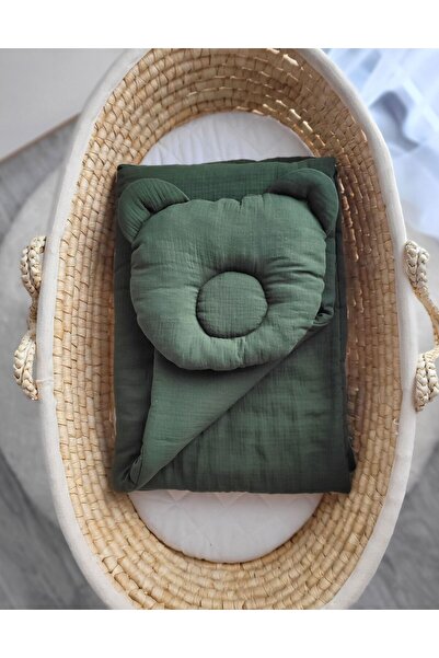 Other MUSLIN Teddy Bear Duvet with Filling and Shaped Pillow - 2-Piece Set - ...