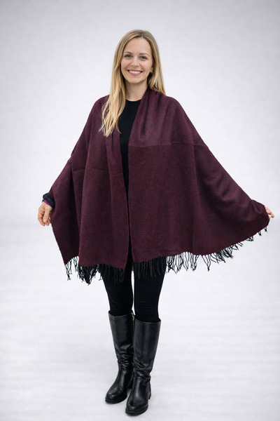 nehir eşarp Etol Püsküllü Yumuşak Doku 70x170 Cm