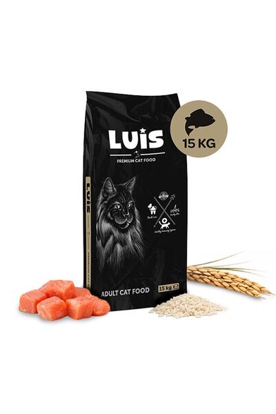 Luis Somonlu Yetişkin Kedi Maması 15kg
