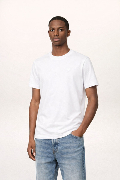 BrandsBoutique Alexandre Mattiussi Logo Embroidered Regular Tshirt