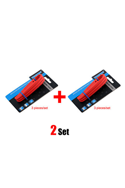 Choice1 6 قطع، 3 قطع، رافعة إطارات دراجة هوائية عالية الجودة من النايلون، خفي...