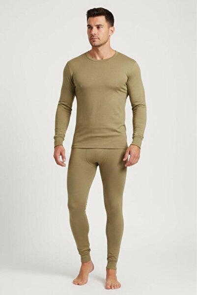 SINGLE SWORD İçlik Kota Thermal Set (Bottom + Top) with Beanie Hat as a Gift