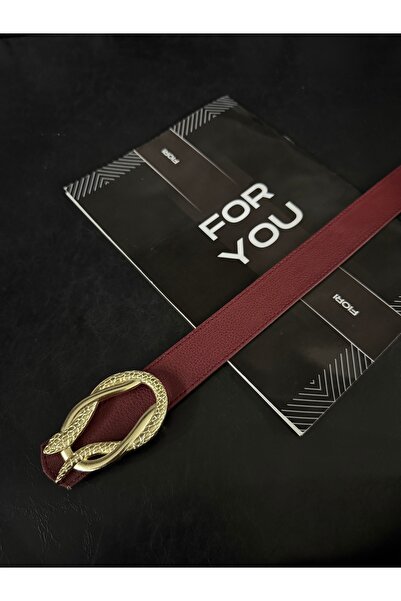 Fiori Women's Trouser Belt, Jacket Belt, Dress Belt, Shirt Belt with Snake Bu...