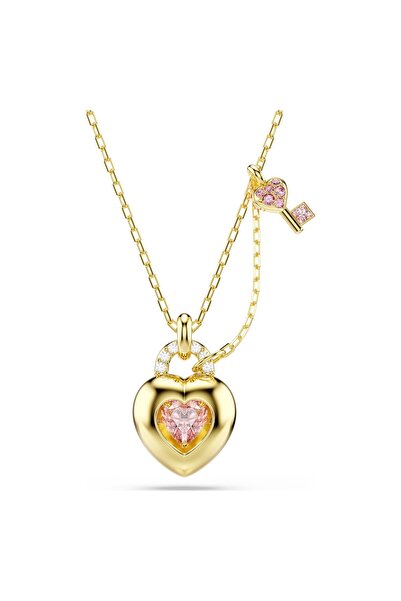 Swarovski IDYLLIA:NECKLACE HEART MUL/GOS