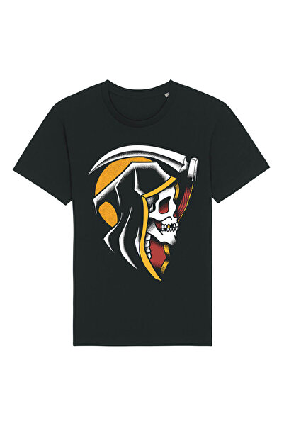 Kartier Tricou Unisex Negru Grim Reaper