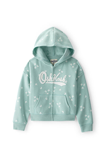 LC Waikiki Πράσινο φούτερ για κορίτσι