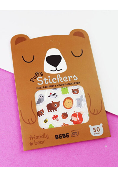 Bam Animal Figured Puff Sticker