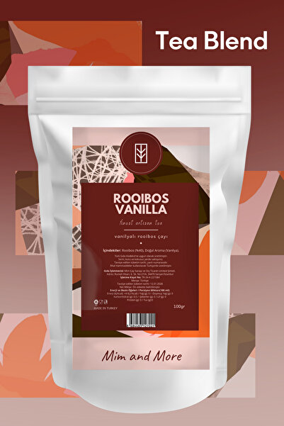 Mim and More Rooibos Vanilla Tea - Rooibos Vanilla Tea, 100 Gr