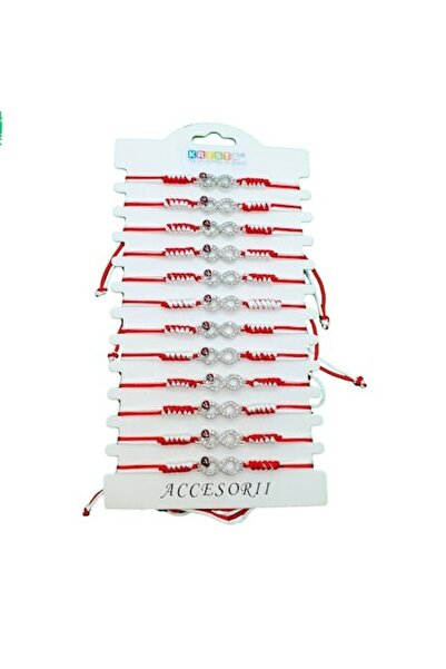 OEM Set de 12 brățări Infinite Metal din argint cu buburuză și pietre - Krista®