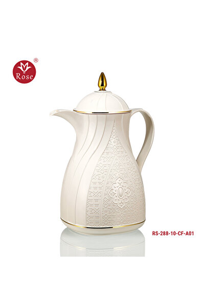 Rose RS-288-1 Liter Coffee Thermos with Islamic Rose Pattern (1000) ml