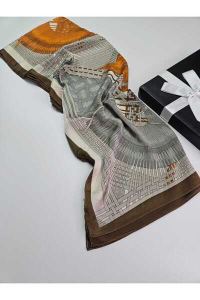 tomrisboutique Luxury Voile Silk Shawl Hijab Foulard Scarf Shawl 70 X 180 cm