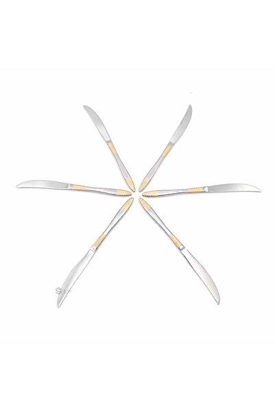 SQF Gold-plated dinner knife set