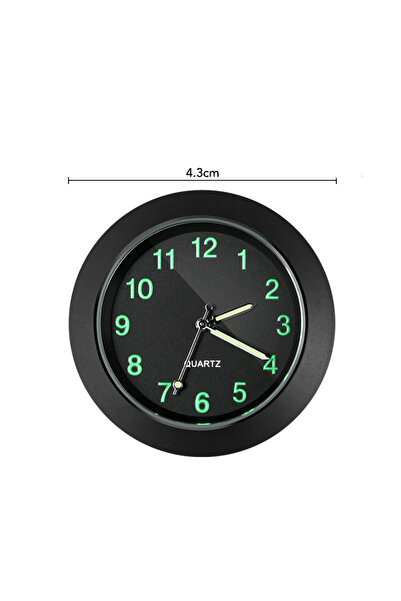 Enarose AC4339 Fosforlu Mini Araç ve Motosiklet Saati