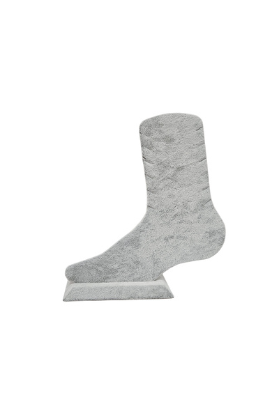 ÖZER KUTU Ayak Şeklinde Süet Halhal ve Bileklik Stand Mankeni