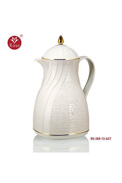 Rose RS-288-ترمس لتر ونص شاي بنقشة إسلامية روز ( 1300) مل