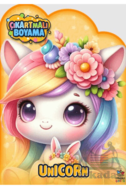 İthaki Yayınları Unicorn Zamanı – Çıkartmalı Boyama Kitabı