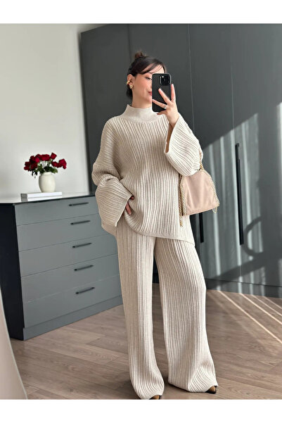My Blog Mink Knitted Knitwear Set - 98078