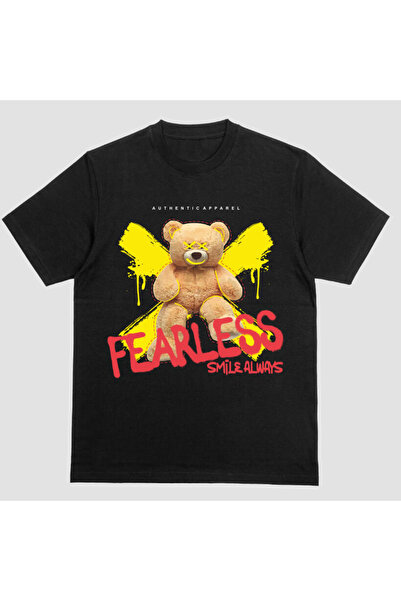 Kartier Tricou Unisex Negru Smile Always