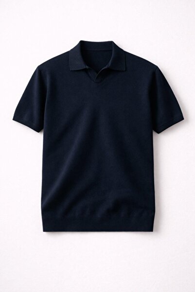 Valiberta Ανδρικό μπλουζάκι Dawson Polo με λαιμόκοψη V, χωρίς κουμπιά, κοντομ...