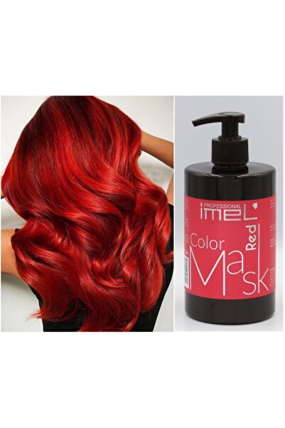 Oskar Shop Mască tonificantă profesională Oskar Imel Roșie 500 ml