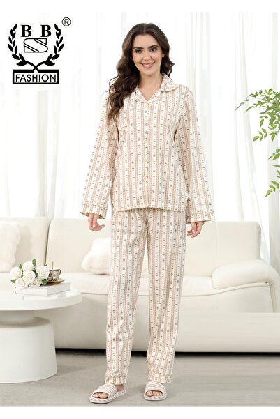 bbs fashion Women's long sleeve pajamas