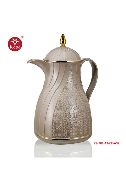 Rose RS-288 - 1.5 liter coffee thermos with Islamic rose design (1300 ml)