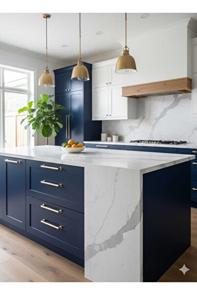 ARON (2 ADET) NAL KULP 128MM MAT ALTIN MOBİLYA DOLAP KAPAK MUTFAK ÇEKMECE ŞİF...