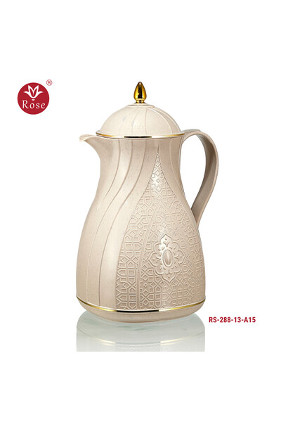 Rose RS-288 - 1.5 liter tea thermos with Islamic rose pattern (1300 ml)