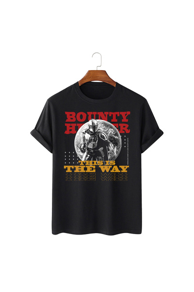 Kartier Tricou Unisex Negru Bounty Hunter This Is The Way