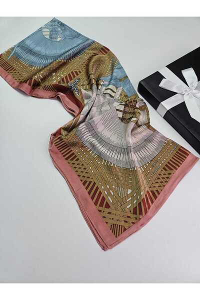 tomrisboutique Luxury Voile Silk Shawl Hijab Foulard Scarf Shawl 70 X 180 cm