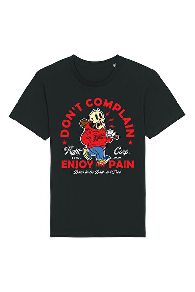 Kartier Tricou Unisex Negru Enjoy The Pain