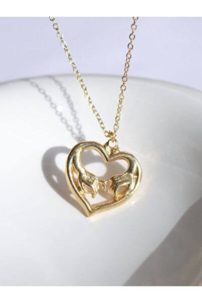 Reorah Collection Promise Me Gold Color Necklace