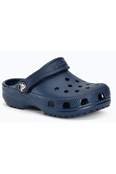 Crocs Children's Navy Blue Classic Clog T - Lightweight Comfort Slip-On Sanda...