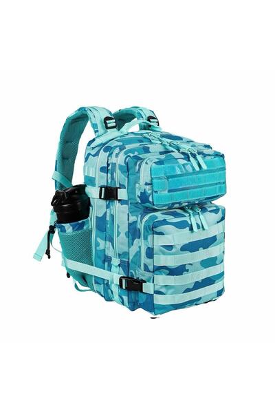 QUİCKPREP حقيبة ظهر عسكرية تكتيكية سعة 35 لتر - قماش أكسفورد 900D مقاوم للماء