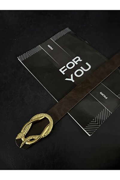 Fiori Curea pentru femei cu cataramă de șarpe, potrivită pentru pantaloni, ja...