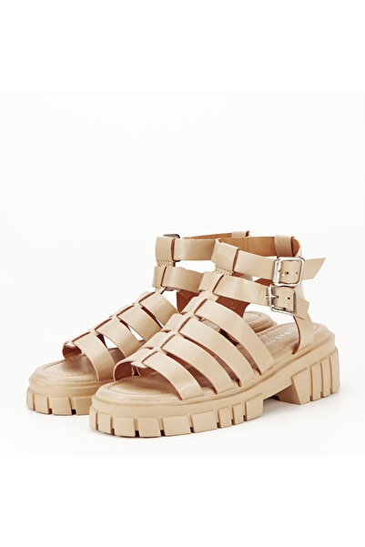 SOFILINE Dark beige sandals with thick sole B-N75-6