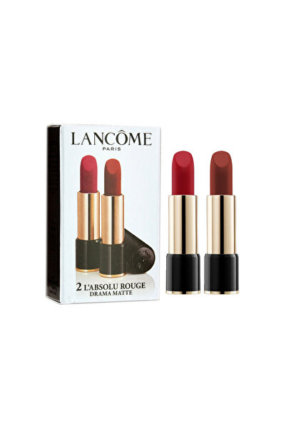 Lancome Σετ Duo, Lancome, L'Absolu Rouge, Ματ, Κρεμ κραγιόν, 290, Δράμα, 2 τμ...
