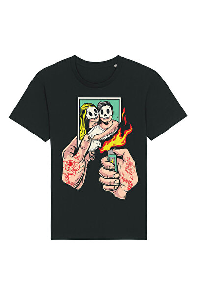 Kartier Unisex Black T-Shirt Momories Are Gone