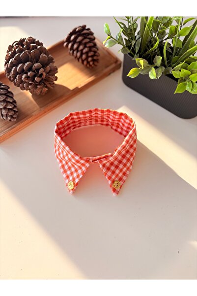 Minikpaw aksesuar Orange Shirt Collar for Cat and Small Dog