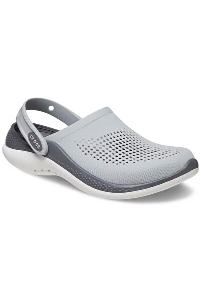 Crocs LiteRide 360 Unisex Clogs - Lightweight Comfort - Light Grey/Slate Grey...