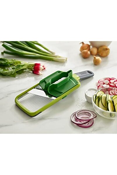 ozbience Çok Fonksiyonlu Mutfak Mandolin, Ayarlanabilir Sebze ve Soğan Kesici