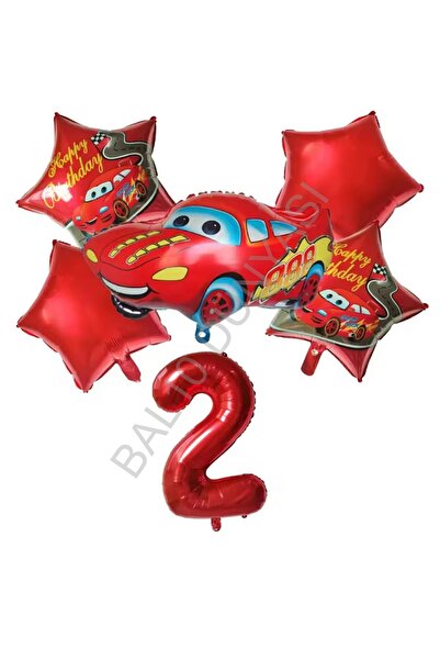 BEST PARTİ أفضل مجموعة بالونات رقائقية على شكل نجمة حمراء للسيارة، مناسبة للأ...