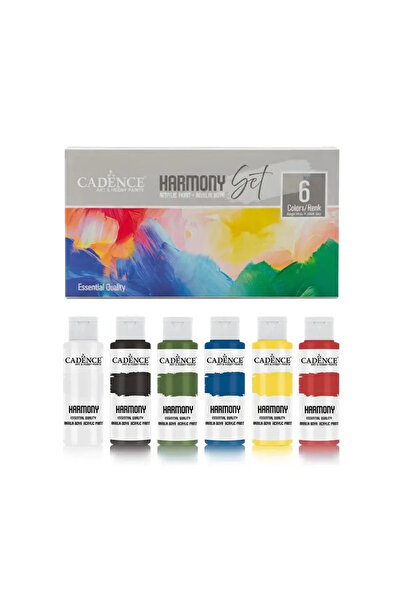 Cadence Harmony 6'lı Akrilik Boya Seti 59 ML