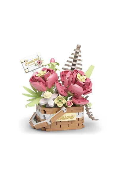 Russet باقة زهور بانلوس P1088 مكونة من 395 قطعة لعبة تركيب