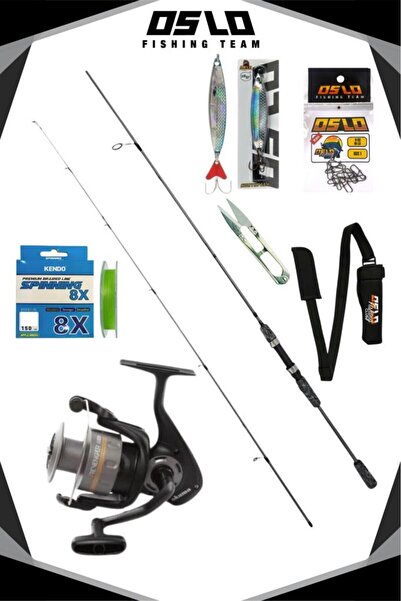 Okuma Wave Up 270cm 10-40gr Rv-40 8 Örgü Spin Olta Seti