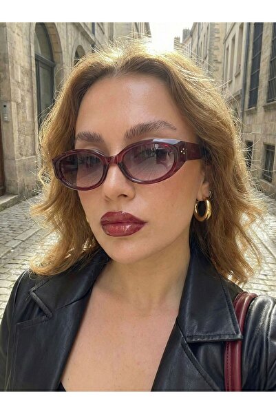 Goldmine Women's Vibe 95 Sunglasses Uv400 Burgundy