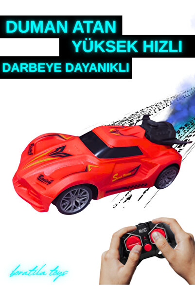 Boratila Toys 18 Cm Uzaktan Kumandalı Şarjlı Full Fonksiyon Yüksek Hızlı Duma...